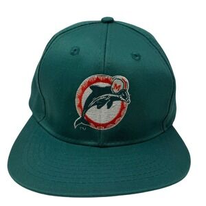 Drew Pearson Miami Dolphins Hat Mens Green Snapback Vintage NFL Football